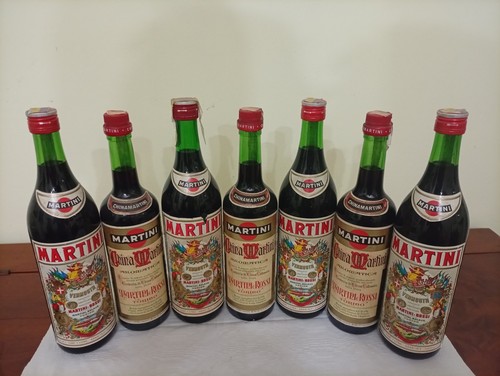 Lotto bottiglie martini - 7,