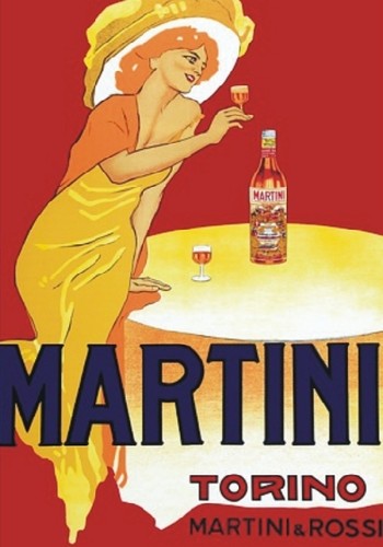 Targa vintage 1960 martini - "1960,