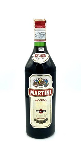 Vintage bottle martini - -, e