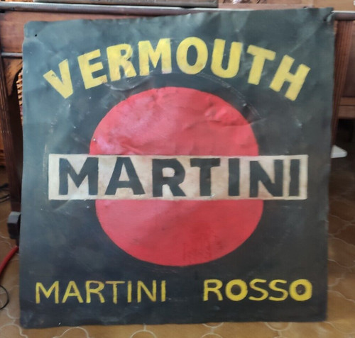 Insegna ferro martini vermouth - ferro,
